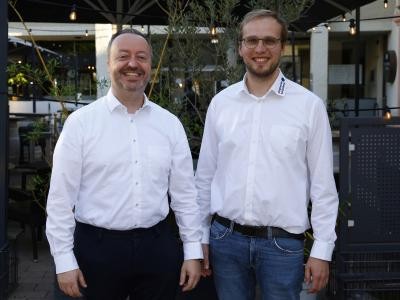 Patrick Reiß und Alexander Böing.