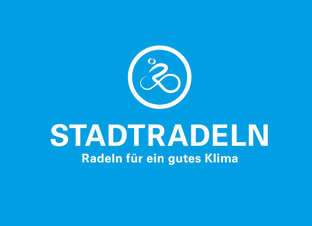 Logo Stadtradeln mit dem Zusatz: "Radeln für ein gutes Klima"