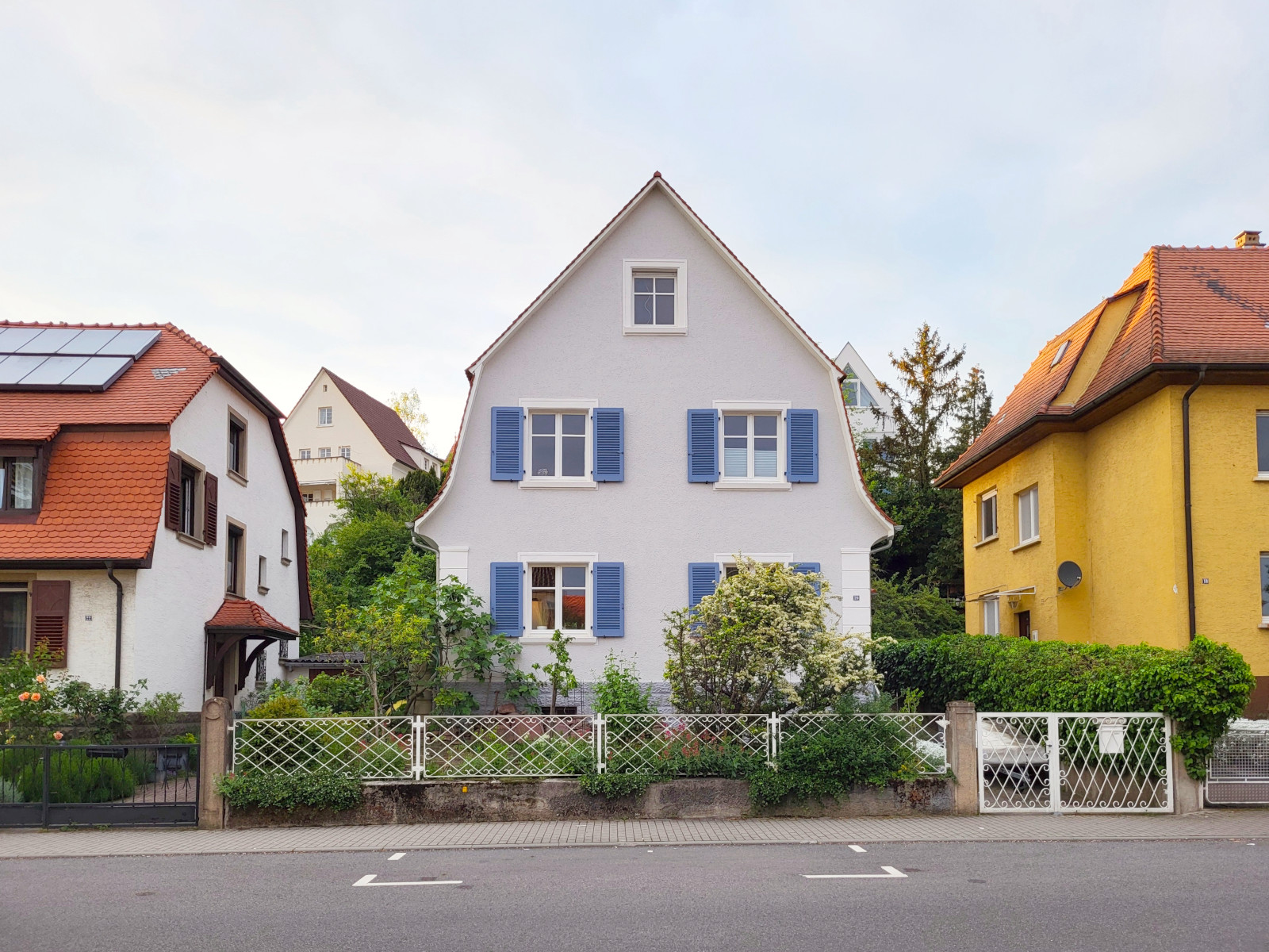 Wohnhäuser in der Gartenstraße.