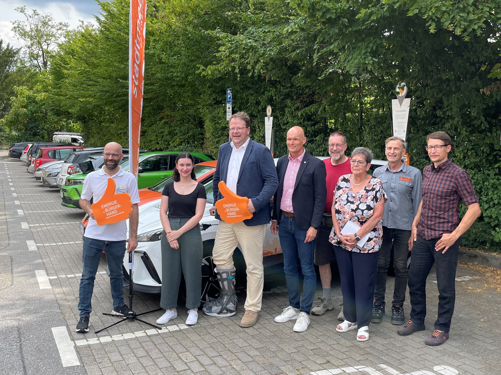 Gruppenfoto vieler am Projekt beteiligter Personen.